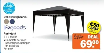 Aanbieding: Partytent