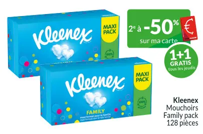 Offre: Mouchoirs Family pack