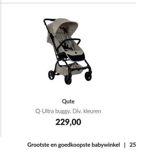 Aanbieding: Q-Ultra buggy