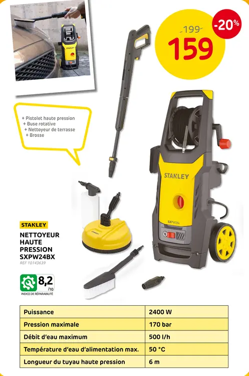 Promotie: Pistolet haute pression