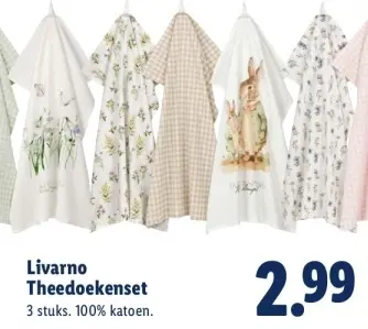 Aanbieding: Theedoeken