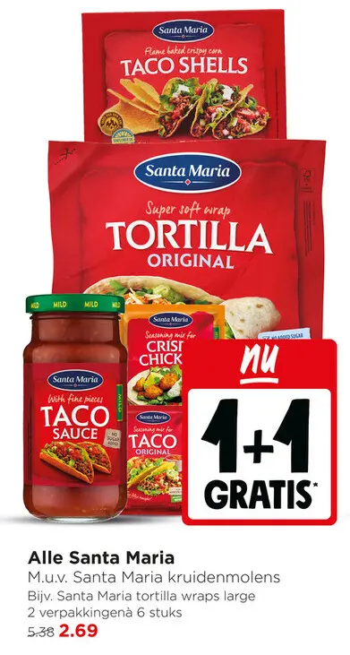 Aanbieding: Alle Santa Maria