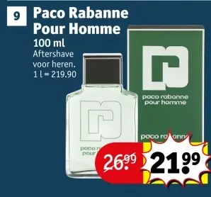 Promotie: Paco Rabanne Pour Homme