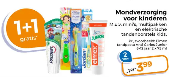 Aanbieding: Mondverzorging voor kinderen