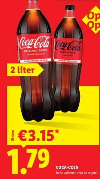 Aanbieding: Coca-Cola