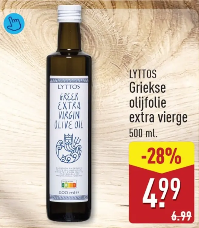 Aanbieding: Griekse olijfolie extra vierge