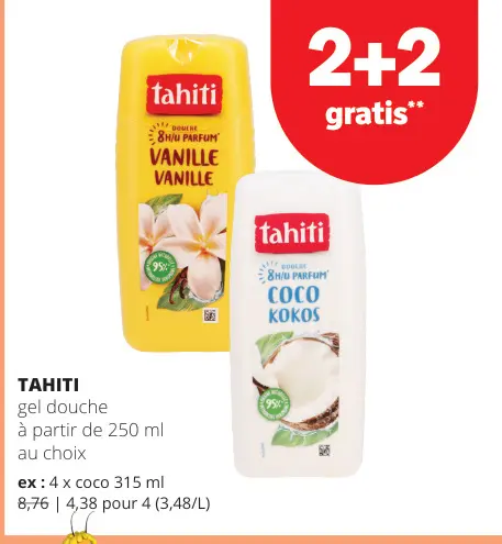Offre: Gel douche