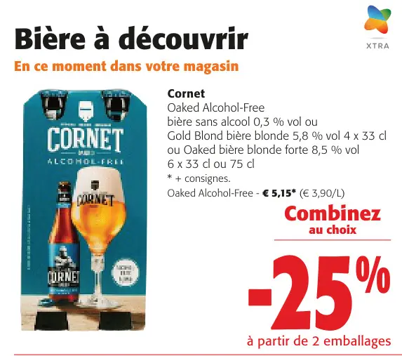Offre: Cornet Oaked Alcohol-Free