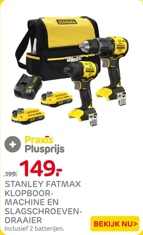 Aanbieding: Klopboormachine en slagschroevendraaier