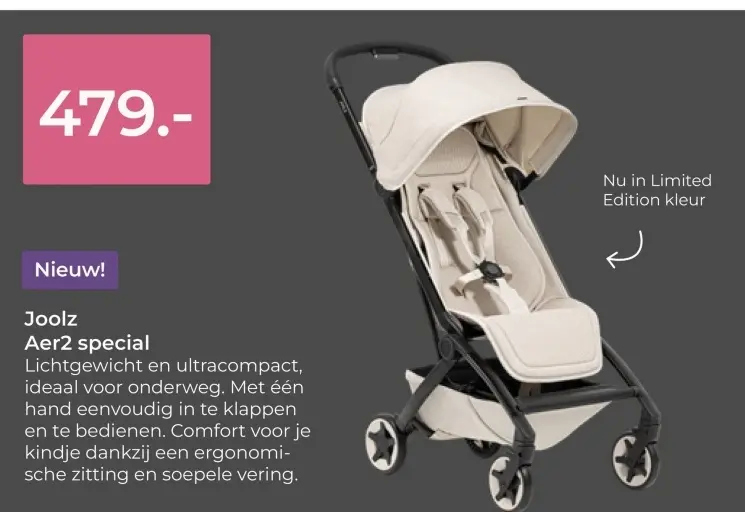 Aanbieding: Joolz Aer2 special