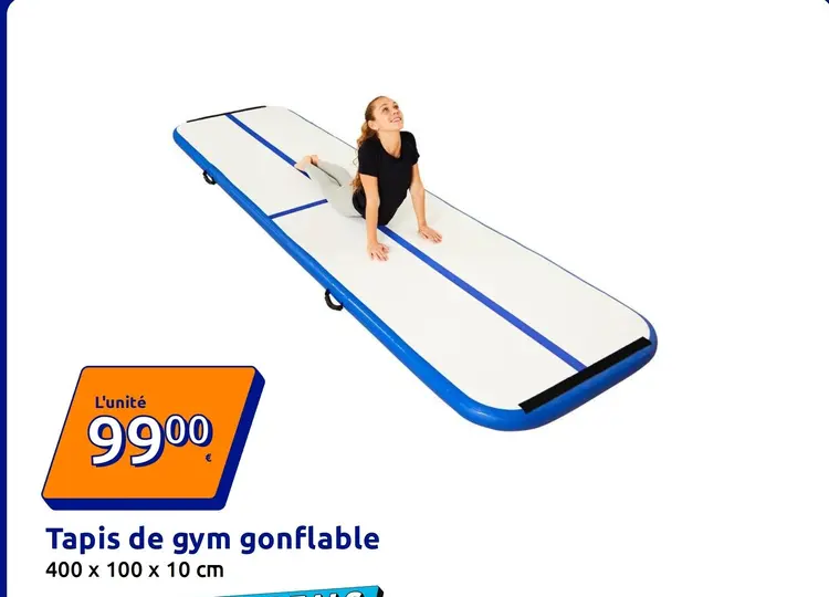 Offre: Tapis de gym gonflable