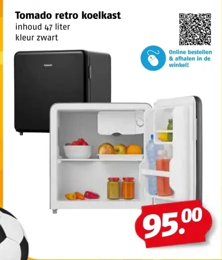 Aanbieding: retro koelkast