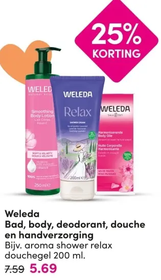Aanbieding: Bad, body, deodorant, douche en handverzorging