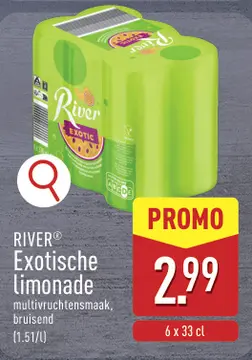 Aanbieding: River Exotische limonade