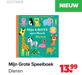 Promotie: Mijn Grote Speelboek Dieren