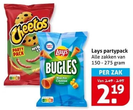Aanbieding: partypack Alle zakken