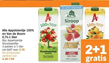 Aanbieding: Alle Appelsientje 100% en Van de Boom