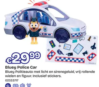 Aanbieding: Bluey S14 Police Car