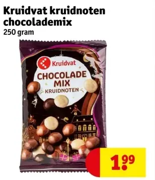 Aanbieding: Kruidvat kruidnoten chocolademix