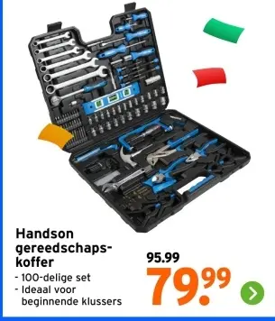 Aanbieding: gereedschapskoffer