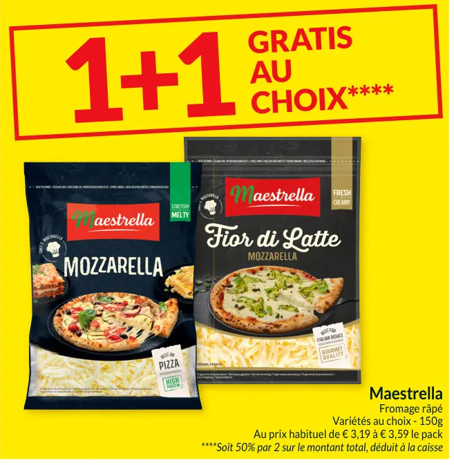 Offre: Fromage râpé