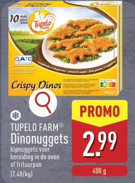 Promotie: Dinonuggets