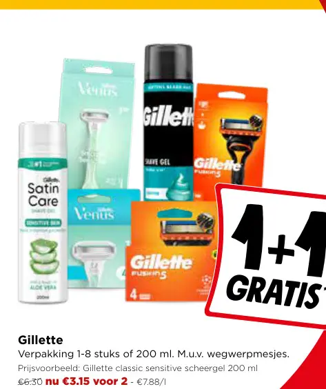 Promotie: Scheerproducten