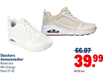 Aanbieding: Skechers damessneaker Model Uno