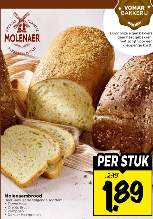 Aanbieding: Molenaersbrood