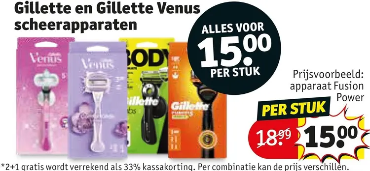 Promotie: Scheerapparaten