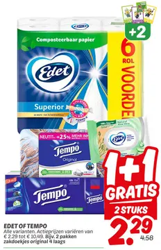 Aanbieding: Edet of Tempo