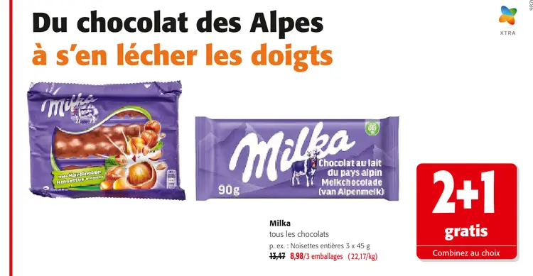 Offre: Milka