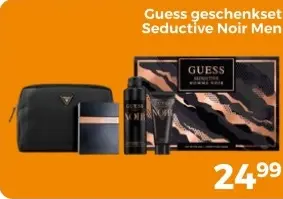 Aanbieding: Guess geschenkset Seductive Noir Men