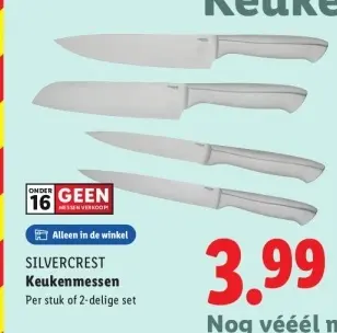 Aanbieding: SILVERCREST Keukenmessen