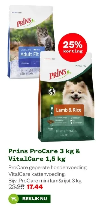 Aanbieding: Prins ProCare & VitalCare