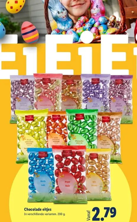Aanbieding: Chocolade eitjes