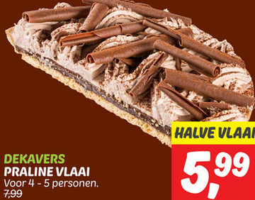 Aanbieding: PRALINE VLAAI