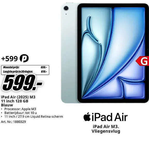 Aanbieding: iPad Air (2025) M3