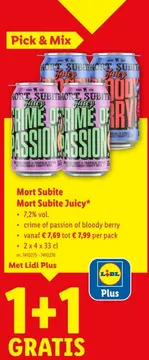 Aanbieding: Mort Subite Juicy