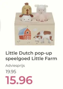 Aanbieding: Pop-up speelgoed Little Farm