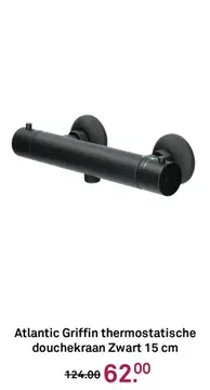 Aanbieding: Atlantic Griffin thermostatische douchekraan 