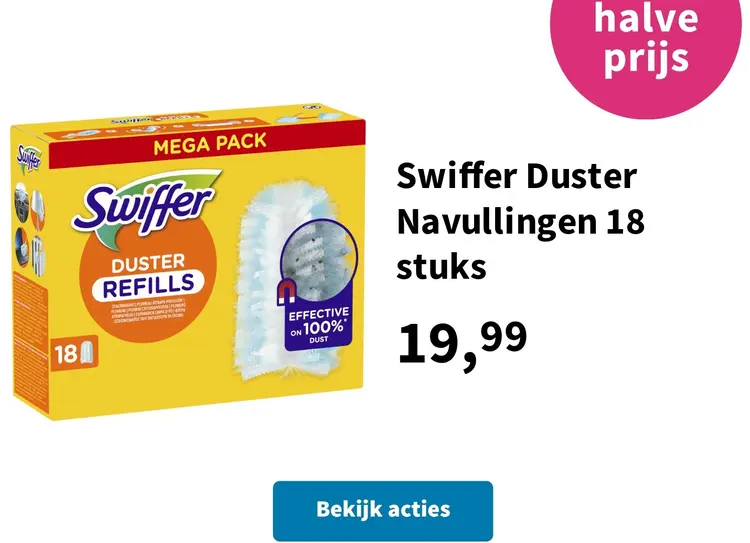 Aanbieding: Swiffer Duster Navullingen 18 stuks