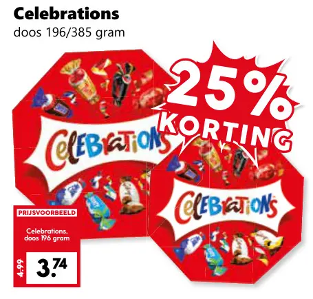 Aanbieding: Celebrations