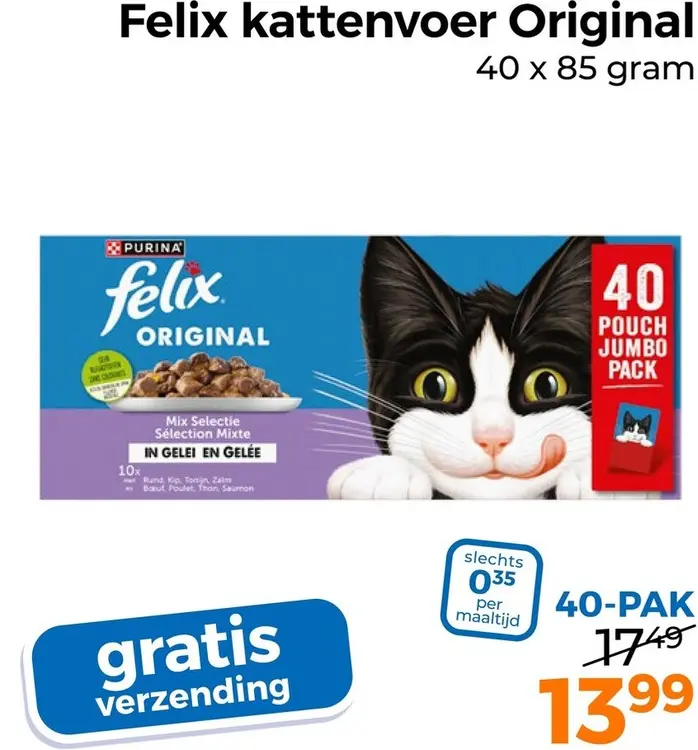 Aanbieding: Kattenvoer Original