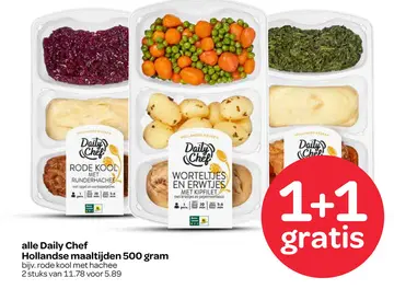 Aanbieding: alle Daily Chef Hollandse maaltijden