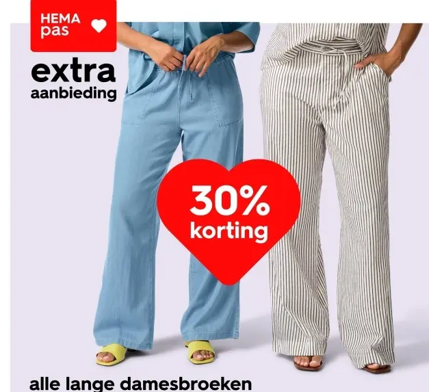 Aanbieding: lange damesbroeken