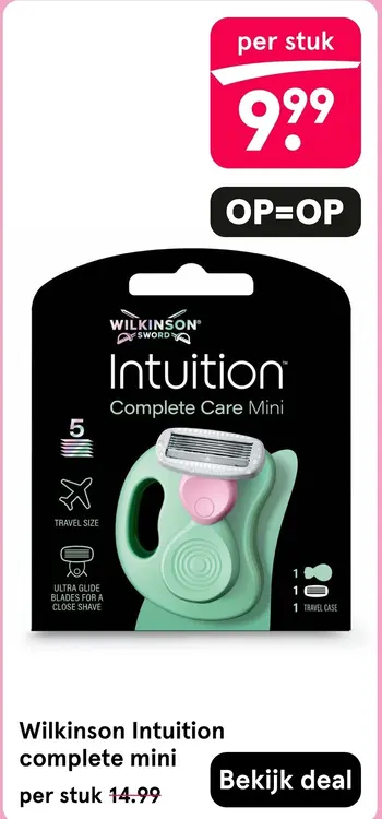 Aanbieding: Intuition Complete Care Mini