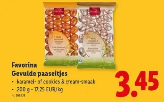 Promotie: Gevulde paaseitjes