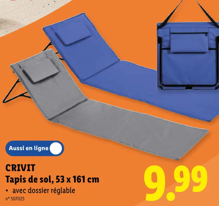 Offre: Tapis de sol