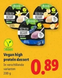 Aanbieding: Vegan high protein dessert